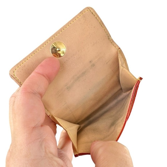 Authentic Louis Vuitton Murakami Multicolor Monogram Card Holder Coin Pouch Bag - Picture 13 of 13